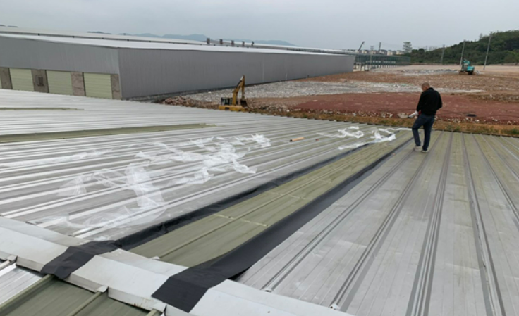 海曙厂房屋面防水维修案例